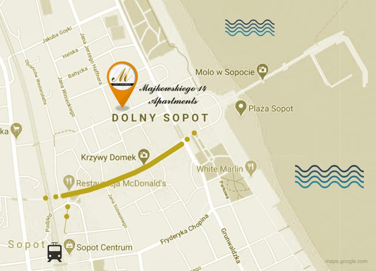 Dream Apartments Sopot Luaran gambar